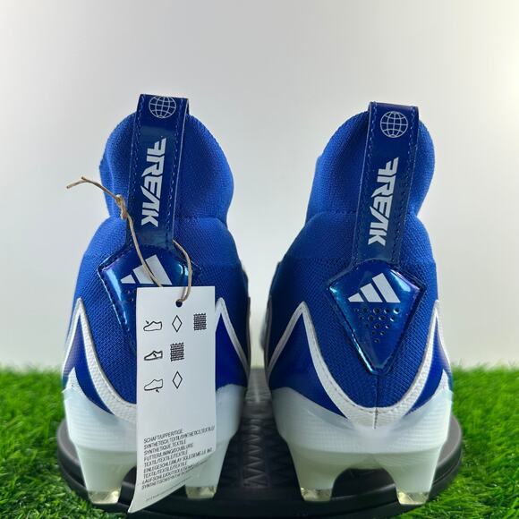 Adidas Freak Ultra 23 Inline Men Size 11.5 Blue White Football Cleats GW4171 NEW - Picture 6 of 8